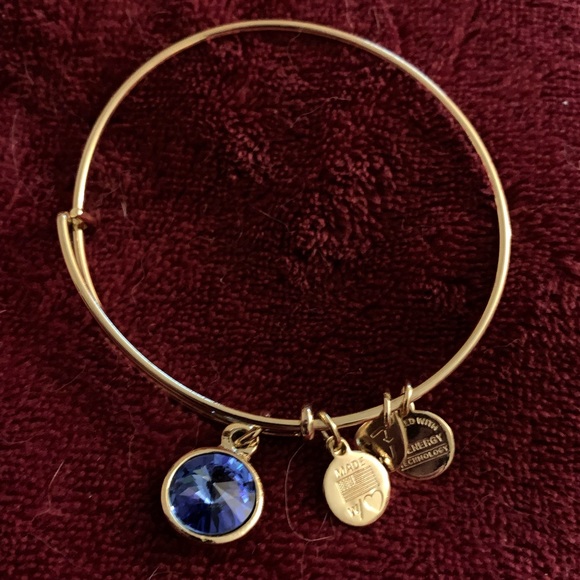 Alex and Ani Sapphire bracelet - Picture 1 of 1